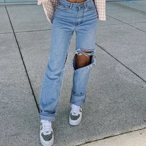 Kiss The Rainbow Boyfriend Jeans